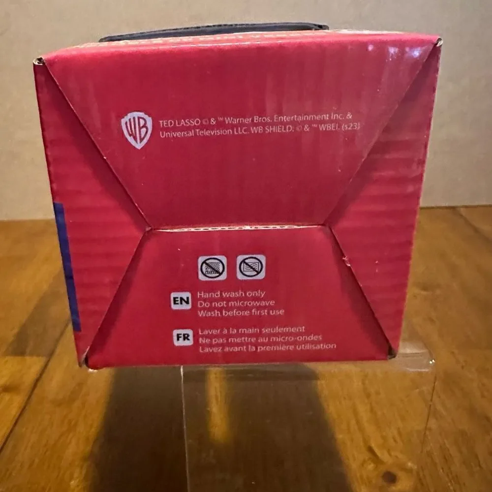 Ted Lasso Apple TV Mini Shot Glass 4 Piece Set 2oz each New in box Zak!